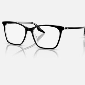Ray Ban RB5422 OPTICS Eyeglasses Frames RXable 7310 Polished Black Transparent